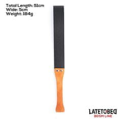 Zado LateToBed Flexible Paddle Wood (51 cm), plácačka na zadok s drevenou rukoväťou