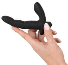 Rebel Rebel Naughty Finger Vibe (Black), vibračný prst na prostatu