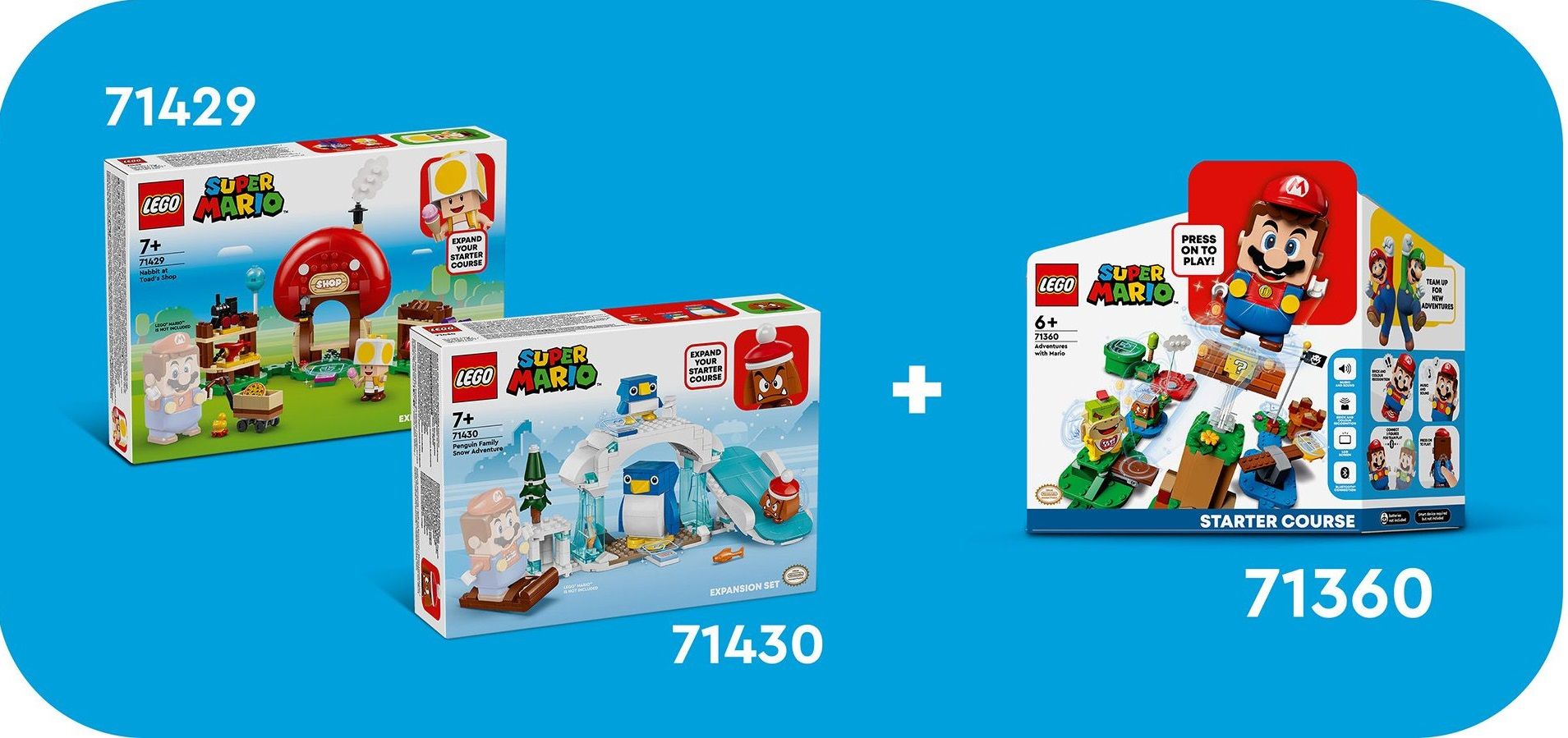 Lego Super Mario 71430 Snehové dobrodružstvo s rodinou penguin – rozširujúci set