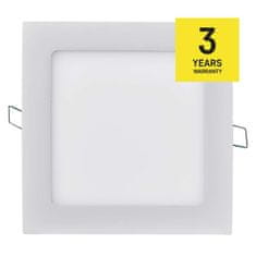 EMOS EMOS LED panel 170 × 170, zabudovateľný biely, 12W teplá biela 1540211210