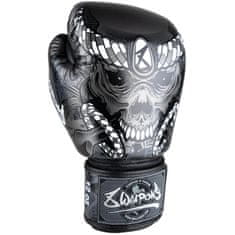 Fairtex 8 WEAPONS Boxerské rukavice Bone Island - čierne