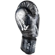 Fairtex 8 WEAPONS Boxerské rukavice Bone Island - čierne