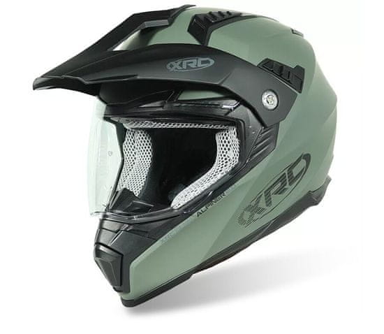 XRC Helma na moto Dual Alpiner 2.0 ECE06 matt khaki