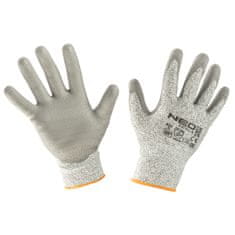 NEO Protiporezové rukavice potiahnuté PU, 4X43D, veľkosť 10
