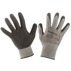 NEO Pracovné rukavice, latexom potiahnutý polyester (pena), 3141X, veľkosť 8