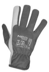 NEO Pracovné rukavice, 2121X, kozia koža, veľkosť 10", CE