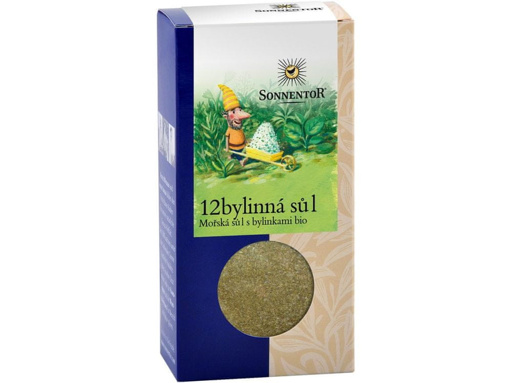 Sonnentor 12-bylinná soľ s bylinkami BIO 120 g