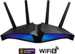 ASUS Router RT-AX82U v2, AX5400, Dual Band Gigabit - 4x100/1000, 1xUSB 3.2 Gen1