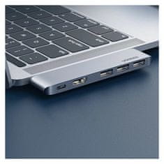 Ugreen HUB Ugreen 60559 2x USB-C / USB-C PD / HDMI 4K 30 Hz / 3x USB 3.0 pre MacBook Pro / Air