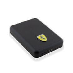 Ferrari Powerbank Ferrari Metal Logo MagSafe 15W 5000mAh čierna