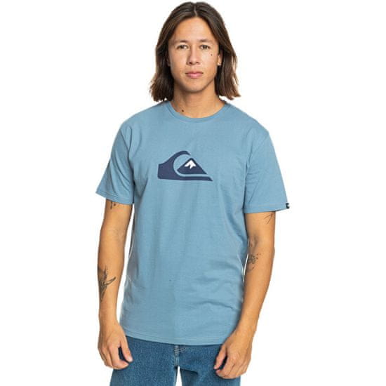 Quiksilver Pánske tričko Comp Logo Regular Fit EQYZT07658-BKQ0