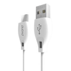 DUDAO Dudao USB-C kábel 2.1A 1m biely (L4T 1m biely)