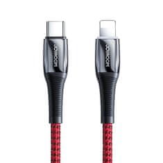 Joyroom Joyroom USB-C - Lightning PD 20W 2,4A 1,2 m kábel červený (S-1224K2 Red)