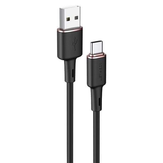 AceFast Acefast USB - USB-C kábel 1,2 m, 3A čierny (C2-04 čierny)