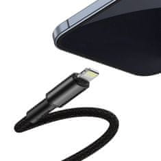 BASEUS Baseus USB-C - Lightning rýchlonabíjací kábel PD 20 W 1 m čierny (CATLGD-01)