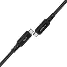 AceFast Acefast USB-C - USB-C kábel 2m, 100W (20V/5A) čierny (C4-03 Black)