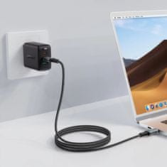 AceFast Acefast USB-C - USB-C kábel 2m, 100W (20V/5A) čierny (C4-03 Black)