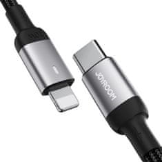 Joyroom Joyroom USB C - Lightning 20W A10 kábel 1,2 m čierny (S-CL020A10)