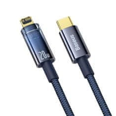 BASEUS Baseus Explorer USB-C - Lightning 20W kábel 1m modrý (CATS000003)