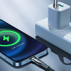 Joyroom Joyroom USB-C - Lightning 20W inteligentný prepínací kábel 1,2 m čierny (S-CL020A3)