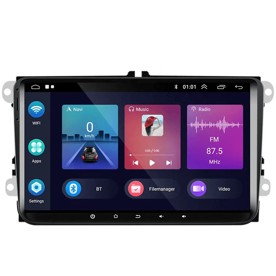 MM Store 2 Din Autoradio 9 palcove Carplay 2GB RAM 32 GB ROM pre VW,Skoda,Seat