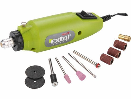 Extol Craft Brúska priama mini s transformátorom, 12V, 12000ot/min, EXTOL CRAFT