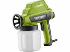 Extol Craft Pištoľ striekacia, príkon 110W, nádobka 800ml, 300ml/min, dýza 0,8mm, EXTOL CRAFT