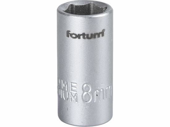 Fortum Kľúč nástrčný, 8mm, 1/4”, FORTUM