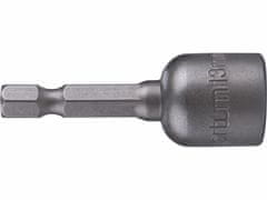 Fortum Hlavica nástrčná magnetická so 6-hrannou stopkou 1/4’’, 13x48mm, CrV, FORTUM