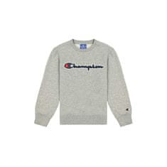 Champion Mikina sivá 144 - 155 cm/L Crewneck Sweatshirt