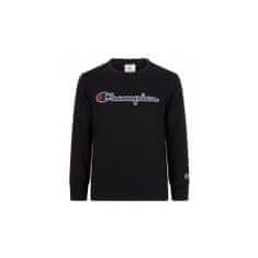 Champion Mikina čierna 144 - 155 cm/L Crewneck Sweatshirt