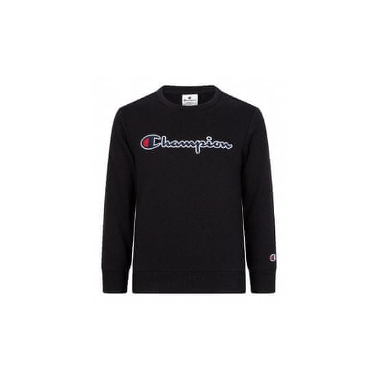 Champion Mikina čierna Crewneck Sweatshirt