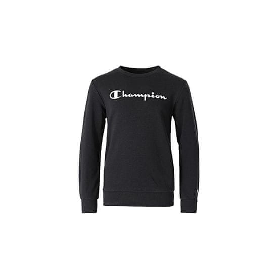 Champion Mikina čierna Crewneck Sweatshirt