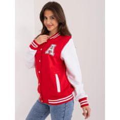 RELEVANCE Dámska bunda typu bomber so strihom KOTA červená RV-BL-7670.31_405501 L-XL