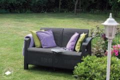 KETER CORFU LOVE SEAT - grafit