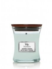Woodwick Vonná sviečka váza Sagewood & Seagrass 275 g