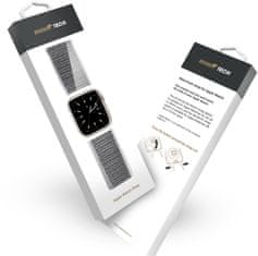 RhinoTech řemínek Magic Tape pro Apple Watch 38/40/41mm, biela