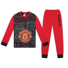 Fan-shop Dětské pyžamo MANCHESTER UNITED Long black Dětská: 7-8 let