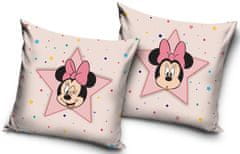 Carbotex Obliečka na vankúš Disney Minnie Star 40x40 cm