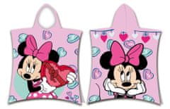 Jerry Fabrics Disney Minnie Sweets plážová osuška pončo 50x115cm