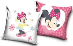 Carbotex Poťah na vankúš Disney Minnie Velvet 40x40 cm