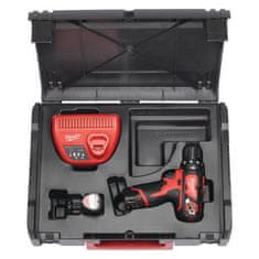 Milwaukee MILWAUKEE M12 BPD-202X Akumulátorový vŕtací skrutkovač s príklepom (2x2,0 Ah)