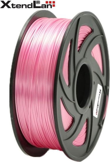 XtendLan XtendLAN PLA filament 1,75mm lesklý červený 1kg