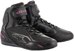 Alpinestars topánky STELLA FASTER-3 dámske černo-fialové 37/5,5