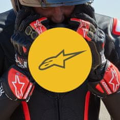 Alpinestars rukavice GP TECH V2 černo-žlto-bielo-červené L