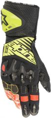 Alpinestars rukavice GP TECH V2 černo-žlto-bielo-červené S