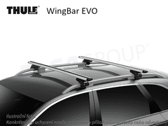 Thule Strešný nosič Renault Megane II Grandtour 03-12 WingBar EVO, Thule