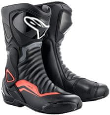 Alpinestars topánky SMX-6 v2 černo-červeno-sivé 48