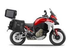 SHAD Kompletná sada sedlových brašní TERRA TR40 adventure a hliníkového kufra SHAD TERRA TR55 PURE BLACK, vrátane montážnej sady DUCATI MULTISTRADA 1200 V4