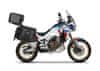 Kompletná sada sedlových brašní TERRA TR40 adventure a hliníkového kufra SHAD TERRA TR55 PURE BLACK, vrátane montážnej sady HONDA CRF 1100 L AFRICA TWIN ADVENTURE SPORT